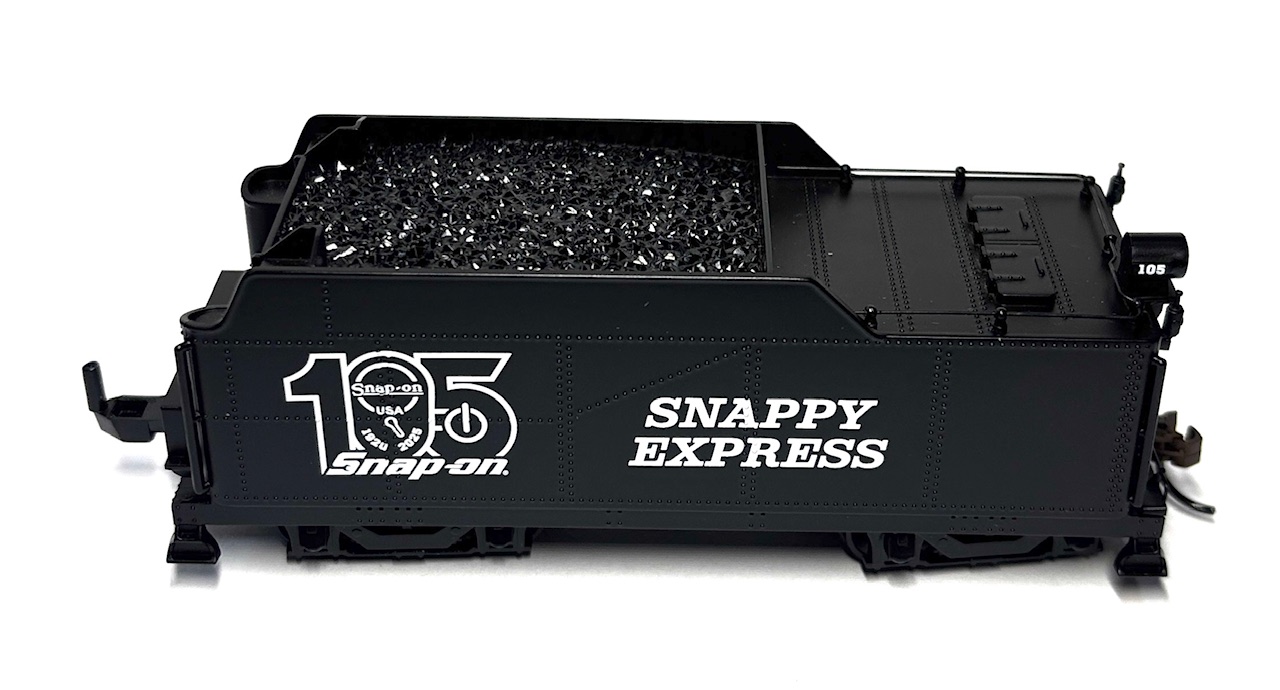 (image for) Complete Tender - Snappy Express #105 - Short Haul (HO 2-6-2)